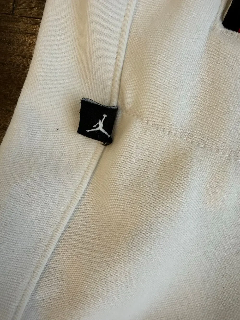 Vintage Air Jordan Y2K White Utility Cargo Track Pants (Size Small)